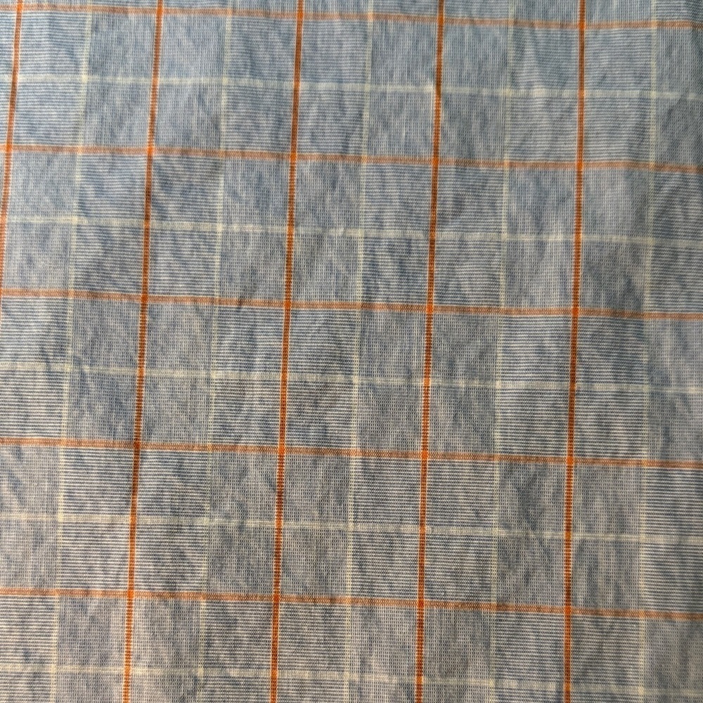 Tommy Hilfiger, Men's Blue Checkered Shirt - Picture 4 of 5